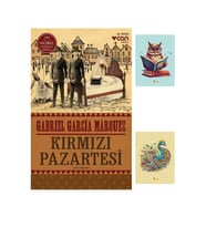 Kırmızı Pazartesi 9789750721571 - Gabriel García Márquez - Sarı Fosforlu Kalem - Not Defterli Seti (Renksiz)