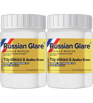 Glegnd Russ Glare Tüylere Krem DOROS927000315 Nano 2 Adet x 50 ml Russ Merhemi