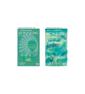 Beyaz Diş + Oz Büyücüsü- 2 Kitap Set - Iş Bankası Özel Set Beyaz Diş Kitabı