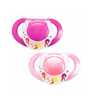 Chicco Physioring Pembe Kaucuk 4 ay+ 2Lı