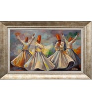 GÜMÜŞ ÇERÇEVELİ TABLO NN123