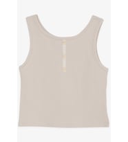 Breeze Kız Çocuk Crop Tişört Düğme Aksesuarlı 9-14 Yaş, Bej