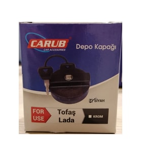 Universal Tofaş- Lada Uyumlu Depo Kapağı Siyah