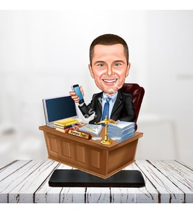 Ahşap_Karikatür_biblo _ATS-560