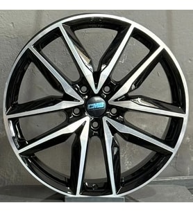 5 112 19 7.5 ET50 CH57.1 CMS C28 BLACK DİAMOND JANT TAKIMI