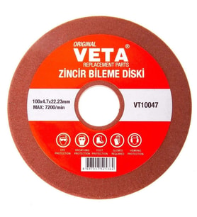 Veta Vt10047 Motorlu Zincir Bileme Diski 100 X 4.7 X 22.23 Mm Zb8