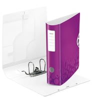 Leitz 1106 Active WOW Mor Lastikli Geniş Klasör