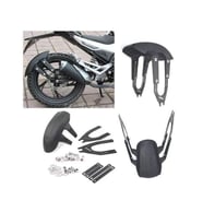 R25-MT25-CBR 125-CBR250-DOMİNAR-PULSAR -NK150-NK250 Uyumlu Universal Çamurluk Sıyırıcı  - Arasmoto (Siyah)