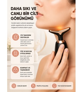 Yüz Masaj Aleti Pilli Cilt Bakım Cilt Sıkılaştırma Derinlemesine Temizler
