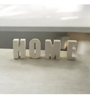 Home Yazısı Ev Dekoratif Obje Biblo