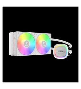 Northcity 240mm White Edition RGB CPU Sıvı Soğutucu – Gamdias Aura GL240 V2