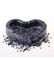 Lapis Lazuli Taşı Epoksi Kül Tablası (Karışık)