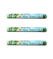 Hari Darshan Aloe Vera Çubuk Tütsü - Oda Ortam Kukusu - 20 Adetlik 3 Paket