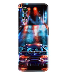 General Mobile GM 21 Pro GM 22 Pro Plus Kılıf Desemli Silikon Neon Cars 1724