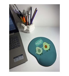 Best Friends Forever Desenli Bilek Destekli Mouse Pad