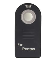 PENTAX K-X, K-M, K5, K7, K20D, K10, K100 İÇİN IR KABLOSUZ KUMANDA (Siyah)