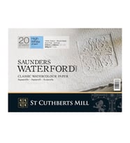 Saunders Waterford Suluboya Blok Cold Pres High White 300 gr 310x230mm 20 yp 
