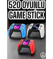 Game Stick Oyun Konsolu 520 Oyunlu Retro Oyunlu Led Ekran