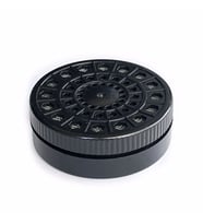 Humidor Puro Kutusu Nemlendirici Haznesi Yuvarlak ABS 60x20mm