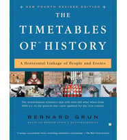 The Timetables Of History: A Horizontal Linkage Of People And Events