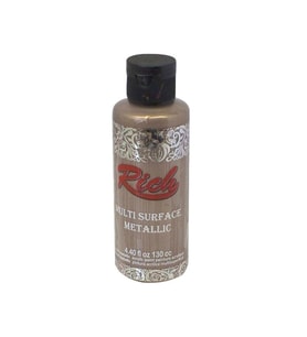 Rich Multi Surface Metalik Her Yüzey İçin Akrilik Boya 120 cc. 6526 LATTE 