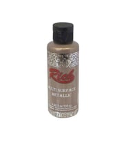 Rich Multi Surface Metalik Her Yüzey İçin Akrilik Boya 120 cc. 6526 LATTE 