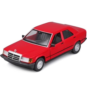 Bburago Mercedes Benz 190 E 2.6 1/24 Kırmızı Model Araba