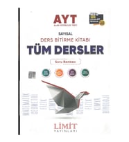 Limit AYT Sayısal Tüm Dersler Ders Bitirme Kitabı