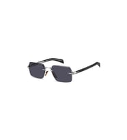 David Beckham DB 7109/S 85K IR Erkek Güneş Gözlüğü – Çerçevesiz Ruthenium Black Tasarım Gri Cam UV400 Koruma