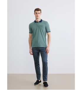 LCWAIKIKI Classic Antrasit Dar Kalıp Gabardin Erkek Chino Pantolon