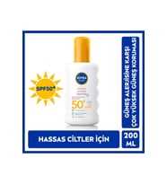 NIVEA Sun Hassas Anında Koruma Güneş Alerjisine Karşı Güneş Spreyi 50 Gkf 200 ml