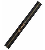 Angel Çanta Aksesuar Başlıklı Fermuar 40 Cm Light Gold Metal Siyah