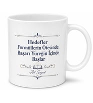ALES Hediyesi Tasarım Baskılı Porselen Kupa Bardak Motivasyon Hediye