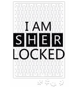 I am Sher Locked Sherlock Holmes Puzzle 240 Parça Yapboz
