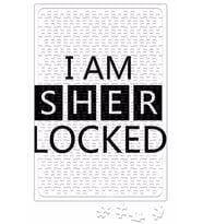 I am Sher Locked Sherlock Holmes Puzzle 240 Parça Yapboz