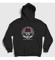 Presmono Unisex Siyah Gym Yujiro Hanma Anime Baki Kapüşonlu Sweatshirt 402951tt