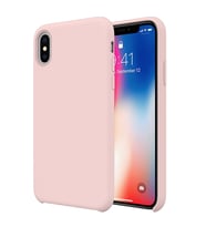 Buff iPhone Xs Max ile Uyumlu Rubber Fit Kılıf Pink Sand (Pembe)