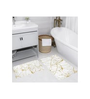 Eliana Home Baskılı 2'li Banyo Paspas Takımı RVG5095