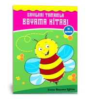 Sayıları Tamamla Boyama Kitabı