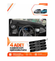 RENAULT ZOE (2012-2024) Uyumlu Ön Torpido Koruma Kılıfı Halısı - Siyah