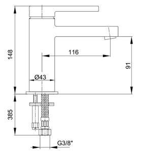 ECA Mina Lavabo Bataryası 102108920H
