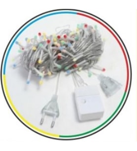 Winnboss WN-1182 RGB Renkli 10 Metre Dekoratif Led Yılbaşı Işığı 5 Watt AC220V
