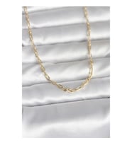Mey İthalat® CM 14K Gold Renk Ataç Zincir Model 60 cm Kadın Kolye