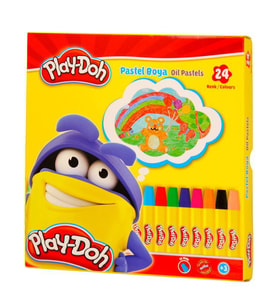 Play-Doh Pastel Boya 24 Renk 