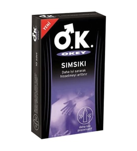 Okey Sımsıkı Prezervatif 10'lu