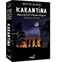 KARANTİNA BEŞİNCİ PERDE MAHŞERİN DÖRT ATLISININ HİKAYESİ - BEYZA ALKOÇ - İNDİGO YAYINLARI