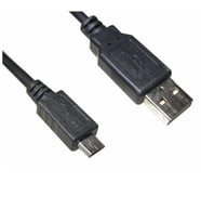 Vcom Usb Şarj Kablosu 1M Siyah