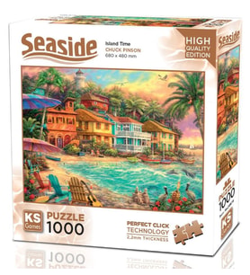 KS Games 1000 Parça Ada Tatili Puzzle