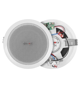 MagicVoice TPI-350 5.25’’ (13.5 CM) Hat Trafolu Alçıpan/Asma Tavan Tipi Hoparlör (6W RMS - MP3 USB Uyumlu) - Beyaz