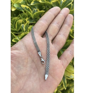 Oksitli Gümüş Bileklik, 925 Ayar Gümüş Unisex Bileklik, Erkek Model Bileklik, Erkek Gümüş Bileklik, Men Bracelet, Oksitli Bileklik